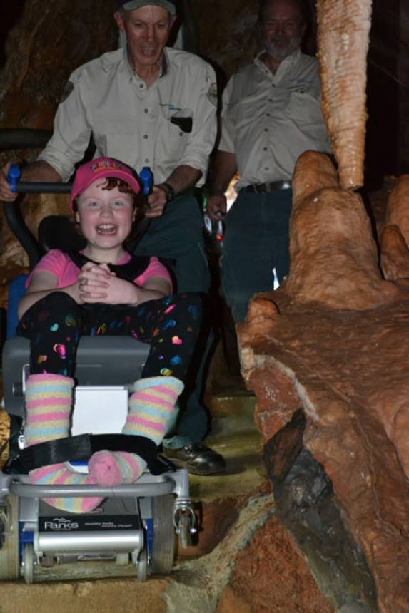 Disability access for Buchan Caves