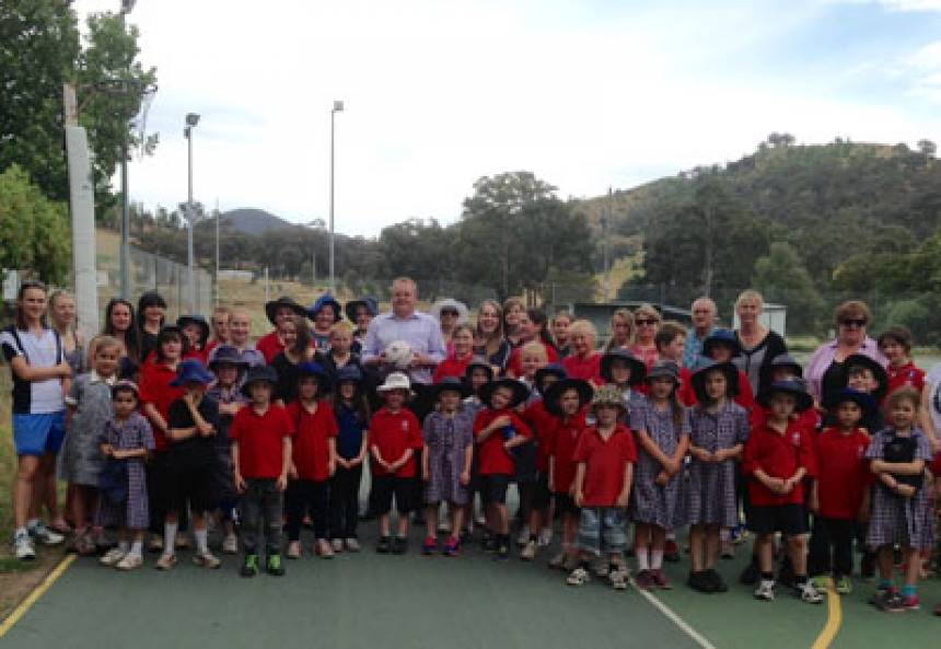 Swift’s Creek netball courts raised in Parliament