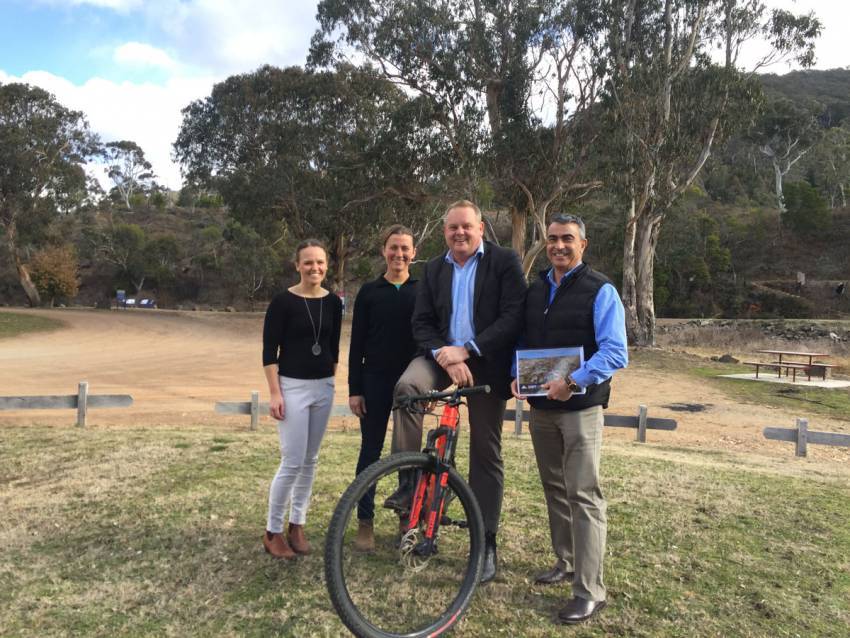 Funds for bike park stage two should be announced