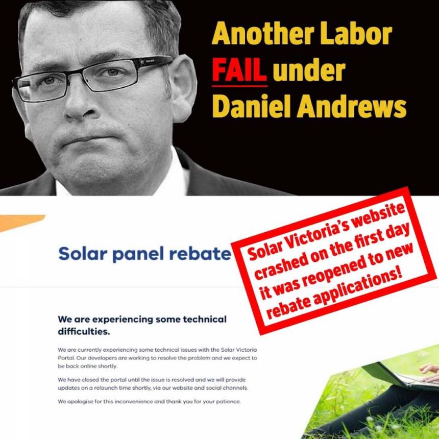 Solar rebate incompetence exposed